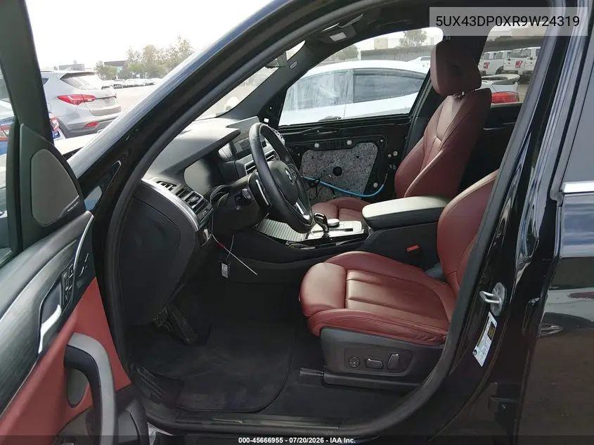2024 BMW X3 Sdrive30I VIN: 5UX43DP0XR9W24319 Lot: 45666955