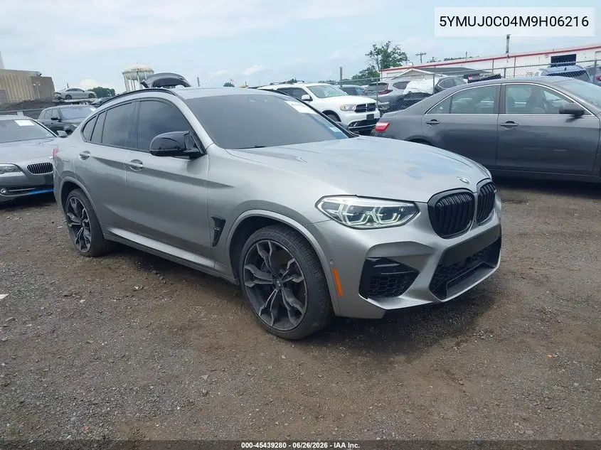 2021 BMW X4 M VIN: 5YMUJ0C04M9H06216 Lot: 45439280