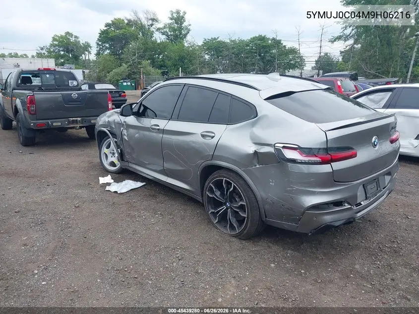 2021 BMW X4 M VIN: 5YMUJ0C04M9H06216 Lot: 45439280