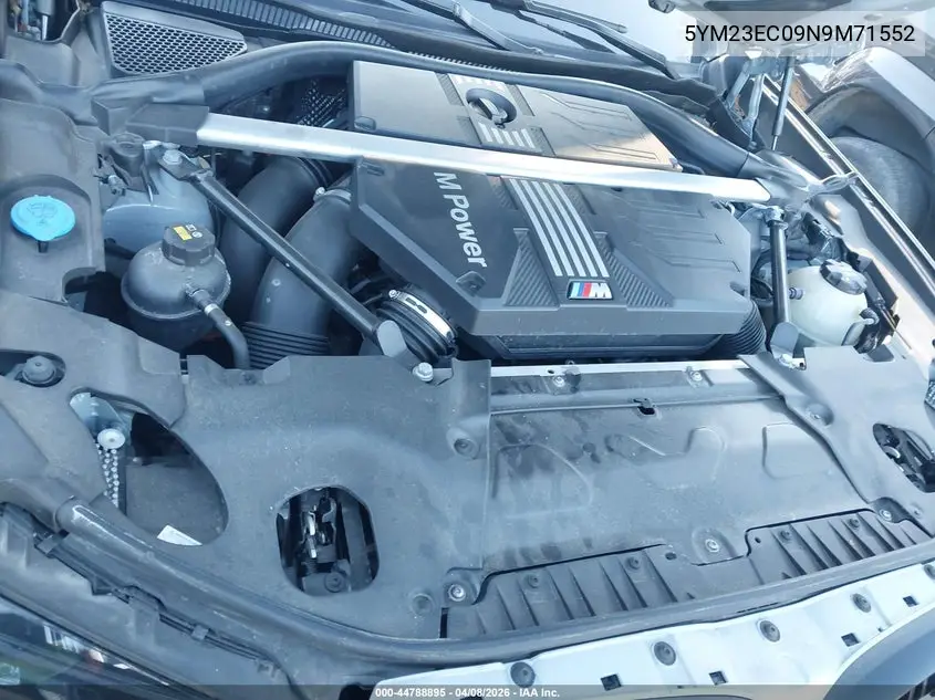 2022 BMW X4 M VIN: 5YM23EC09N9M71552 Lot: 44788895