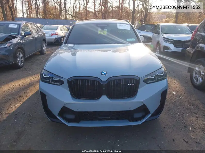 2022 BMW X4 M VIN: 5YM23EC09N9M71552 Lot: 44788895