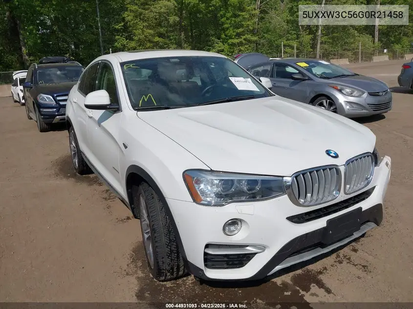 2016 BMW X4 xDrive28I VIN: 5UXXW3C56G0R21458 Lot: 44931093