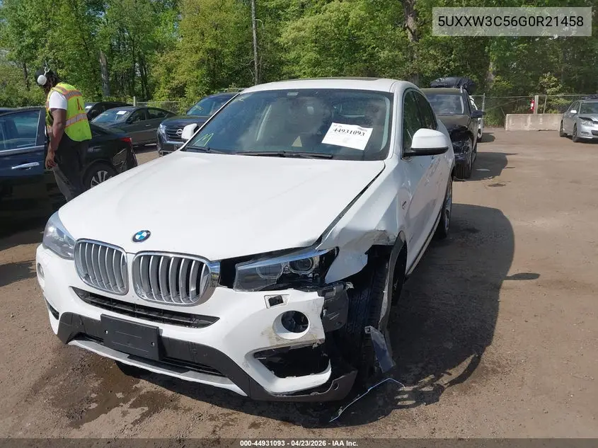 2016 BMW X4 xDrive28I VIN: 5UXXW3C56G0R21458 Lot: 44931093