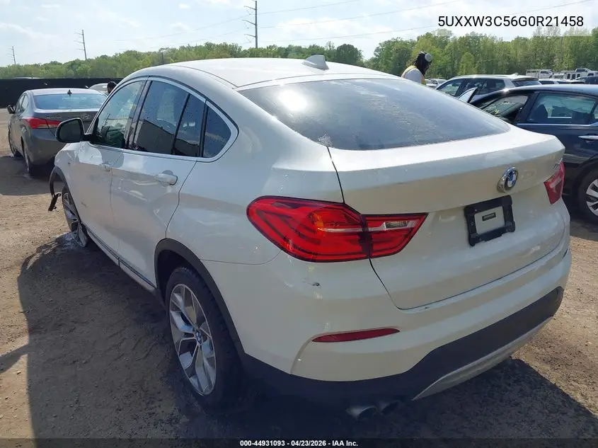 2016 BMW X4 xDrive28I VIN: 5UXXW3C56G0R21458 Lot: 44931093