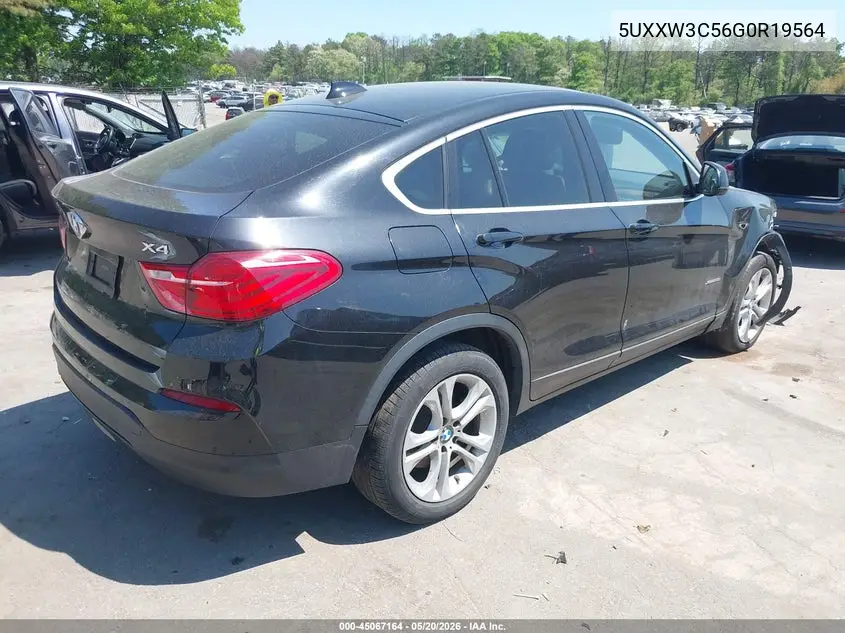 2016 BMW X4 xDrive28I VIN: 5UXXW3C56G0R19564 Lot: 45067164