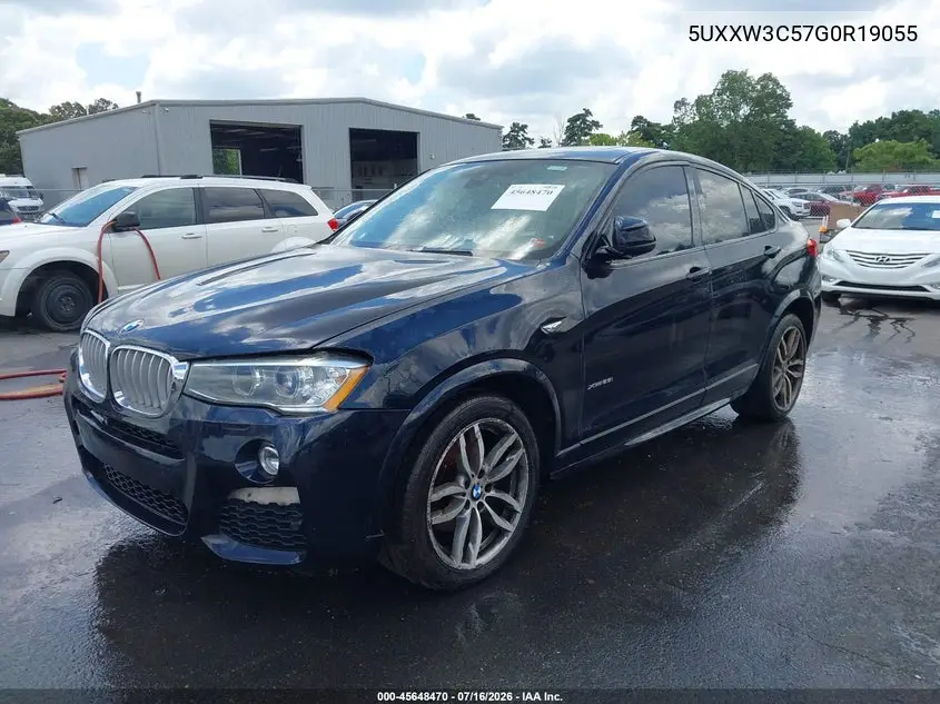2016 BMW X4 xDrive28I VIN: 5UXXW3C57G0R19055 Lot: 45648470