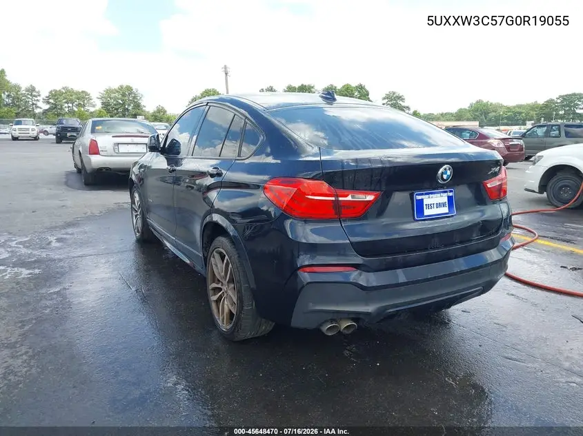 2016 BMW X4 xDrive28I VIN: 5UXXW3C57G0R19055 Lot: 45648470