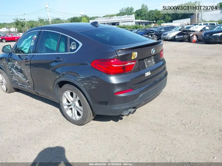 2017 BMW X4 xDrive28I VIN: 5UXXW3C31H0T79704 Lot: 45528338