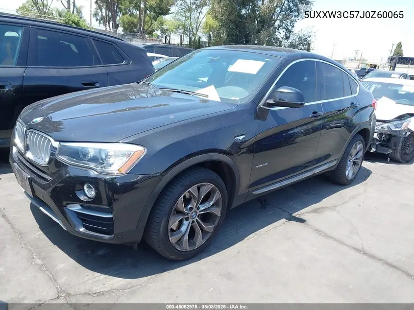 2018 BMW X4 xDrive28I VIN: 5UXXW3C57J0Z60065 Lot: 45062975
