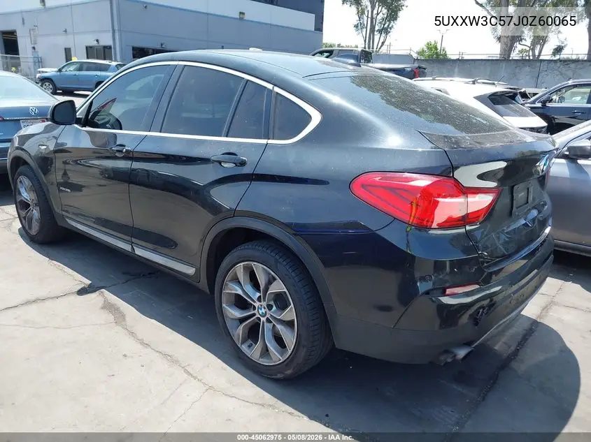2018 BMW X4 xDrive28I VIN: 5UXXW3C57J0Z60065 Lot: 45062975