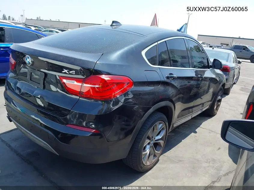 2018 BMW X4 xDrive28I VIN: 5UXXW3C57J0Z60065 Lot: 45062975