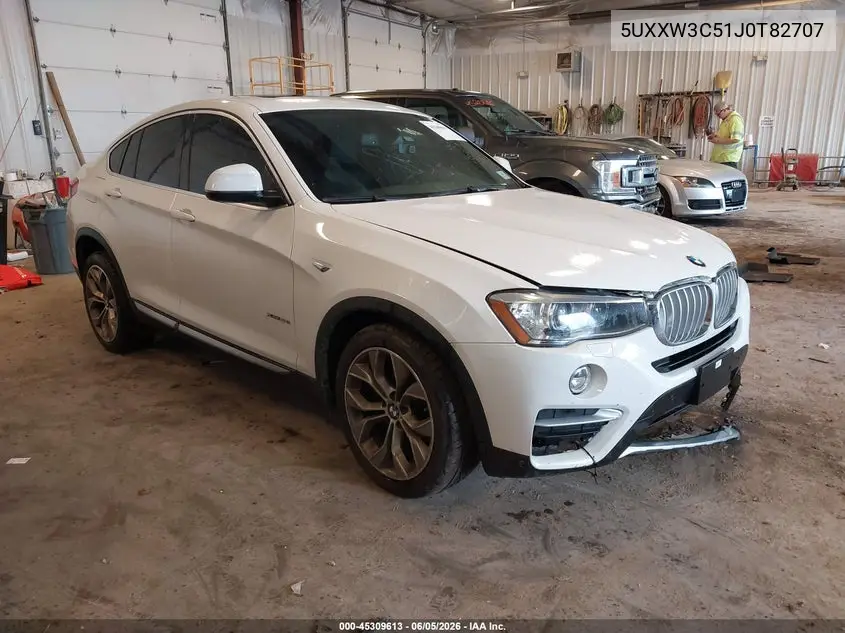 2018 BMW X4 xDrive28I VIN: 5UXXW3C51J0T82707 Lot: 45309613