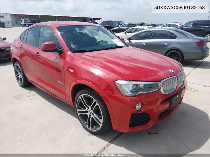 2018 BMW X4 xDrive28I VIN: 5UXXW3C58J0T82168 Lot: 45620498