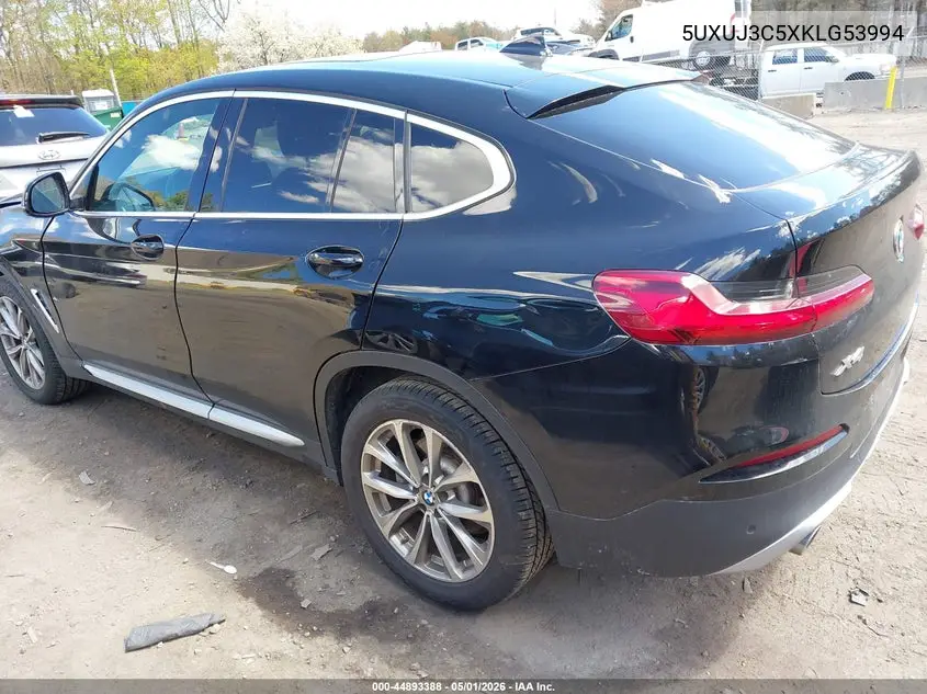 2019 BMW X4 xDrive30I VIN: 5UXUJ3C5XKLG53994 Lot: 44893388