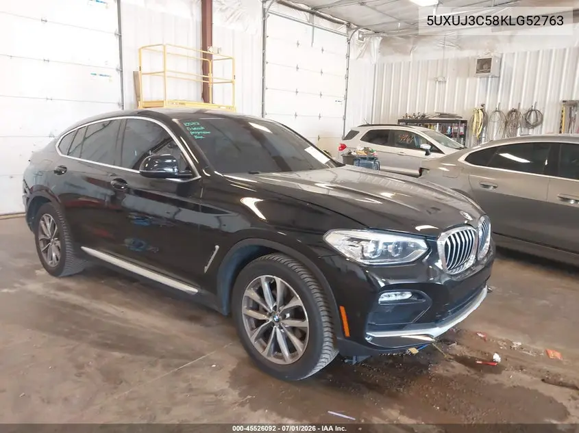 2019 BMW X4 xDrive30I VIN: 5UXUJ3C58KLG52763 Lot: 45526092