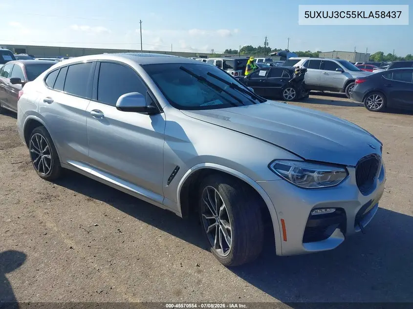 2019 BMW X4 xDrive30I VIN: 5UXUJ3C55KLA58437 Lot: 45570554