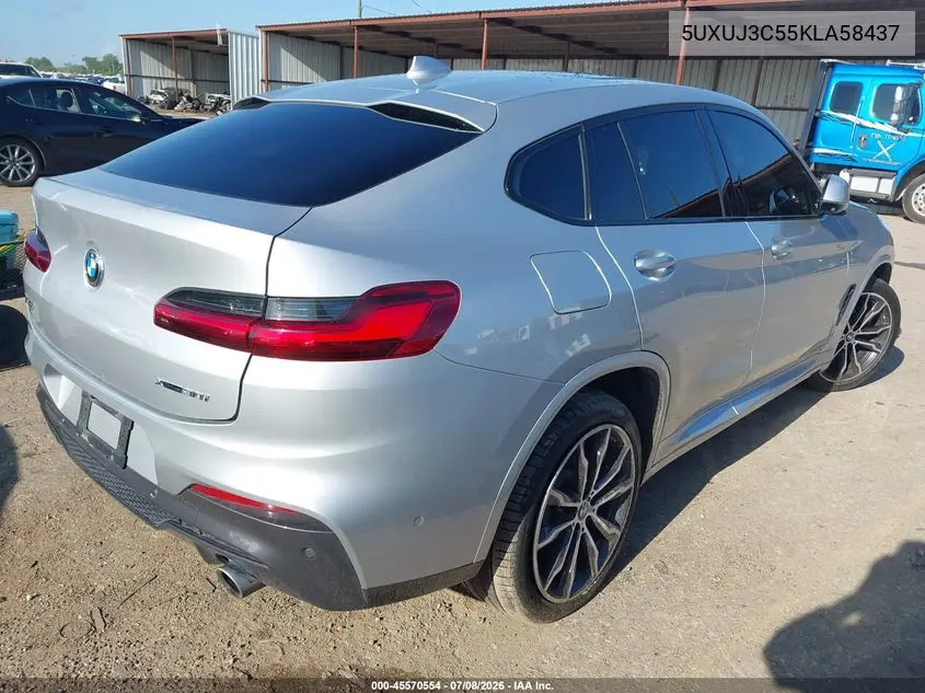 2019 BMW X4 xDrive30I VIN: 5UXUJ3C55KLA58437 Lot: 45570554