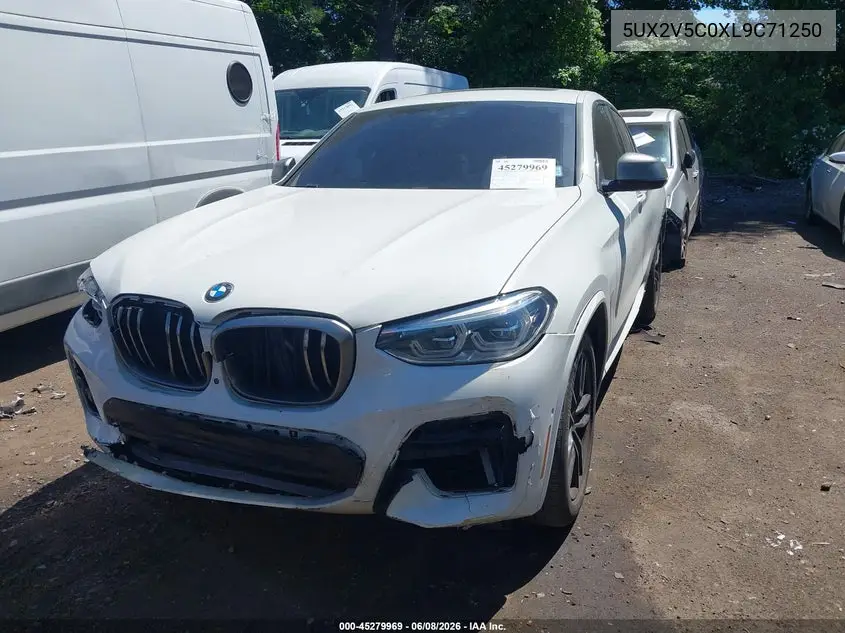 2020 BMW X4 M40I VIN: 5UX2V5C0XL9C71250 Lot: 45279969