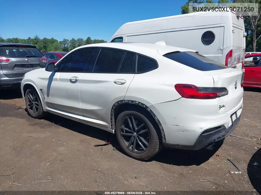 2020 BMW X4 M40I VIN: 5UX2V5C0XL9C71250 Lot: 45279969