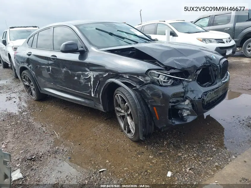 2021 BMW X4 M40I VIN: 5UX2V5C09M9H46677 Lot: 44767648