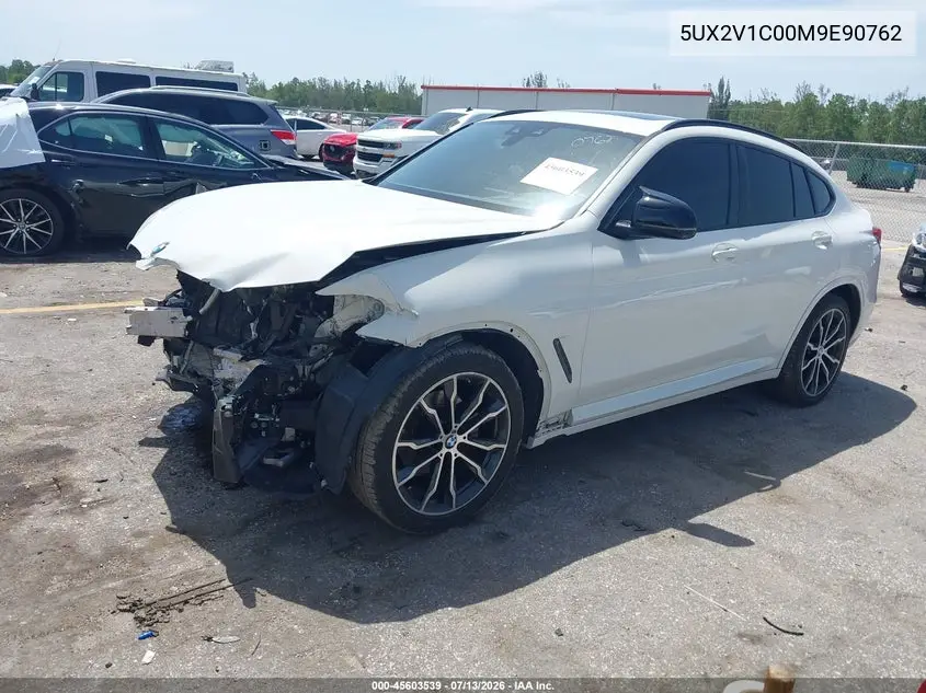 2021 BMW X4 xDrive30I VIN: 5UX2V1C00M9E90762 Lot: 45603539