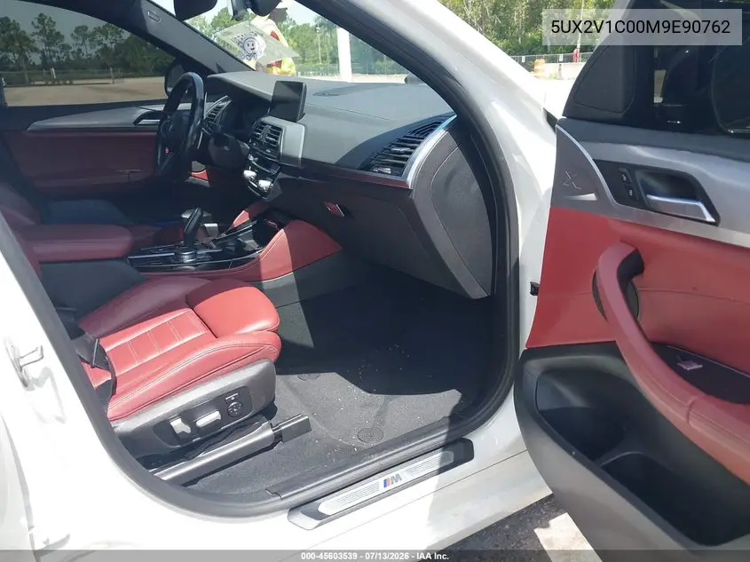 2021 BMW X4 xDrive30I VIN: 5UX2V1C00M9E90762 Lot: 45603539