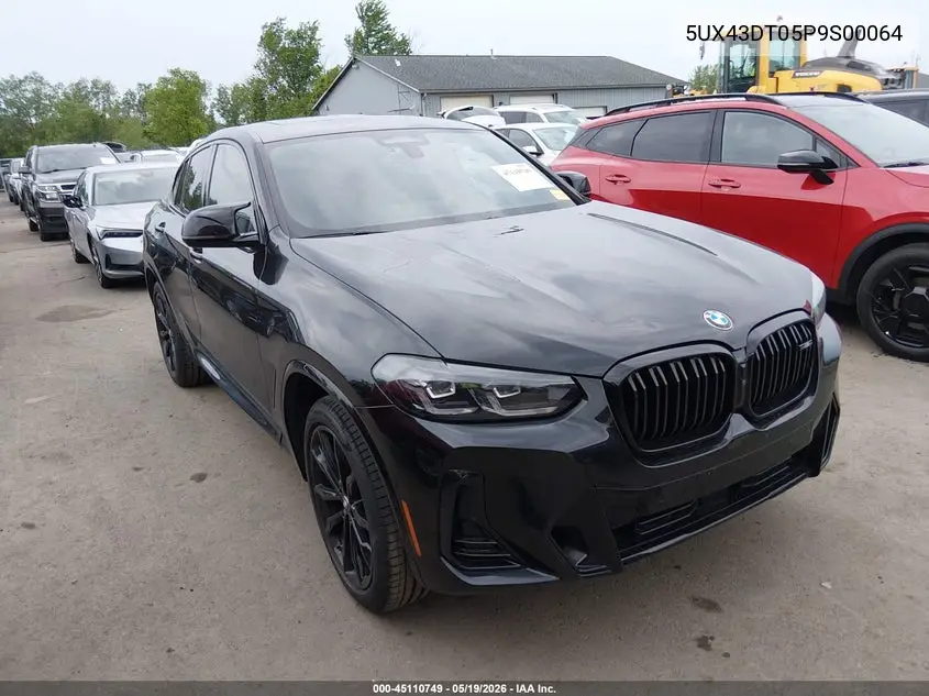 2023 BMW X4 M40I VIN: 5UX43DT05P9S00064 Lot: 45110749