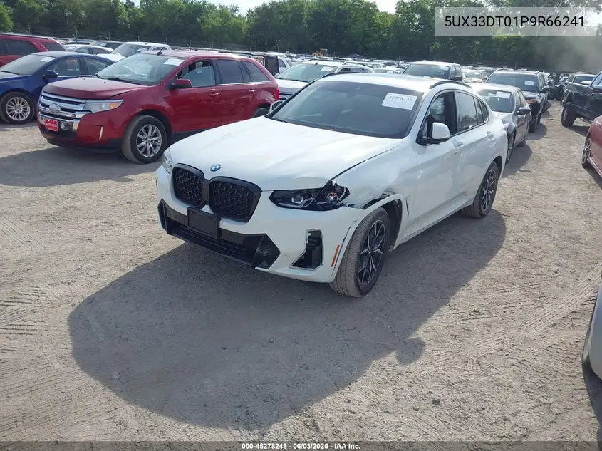 2023 BMW X4 xDrive30I VIN: 5UX33DT01P9R66241 Lot: 45278248