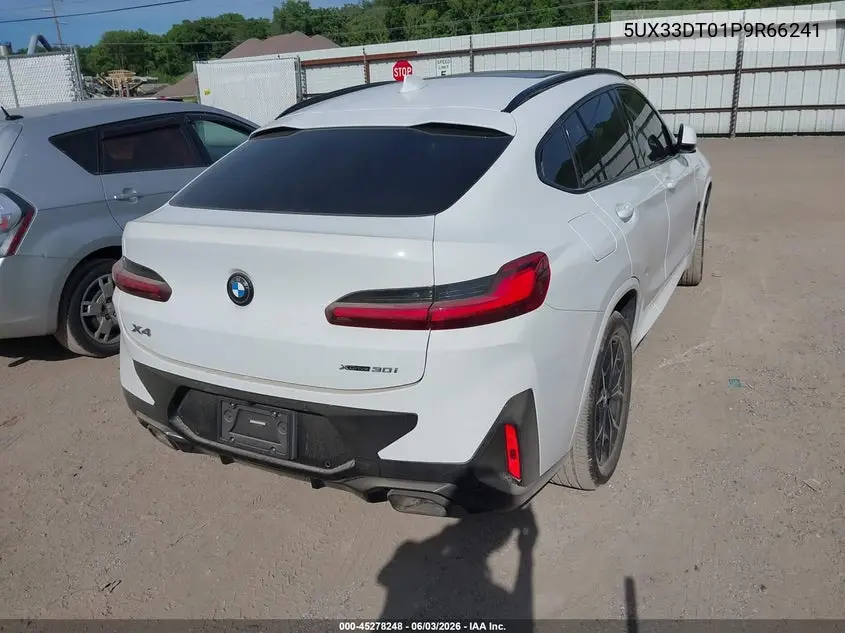 2023 BMW X4 xDrive30I VIN: 5UX33DT01P9R66241 Lot: 45278248