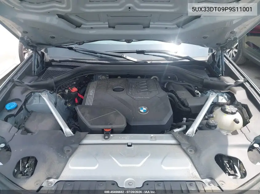 2023 BMW X4 xDrive30I VIN: 5UX33DT09P9S11001 Lot: 45466682