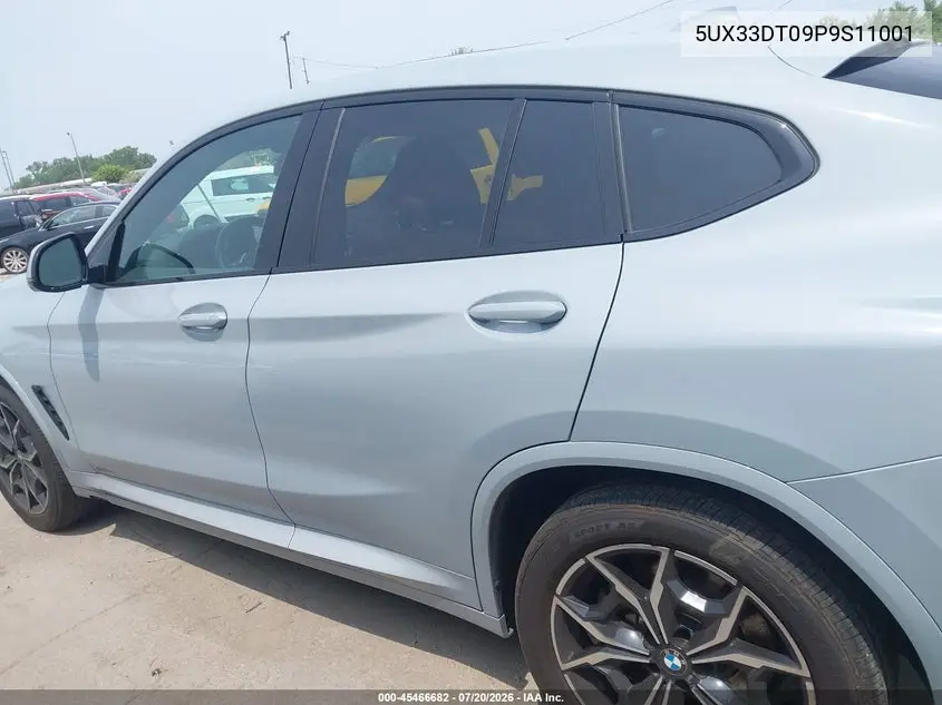 2023 BMW X4 xDrive30I VIN: 5UX33DT09P9S11001 Lot: 45466682