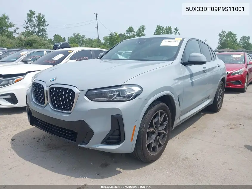 2023 BMW X4 xDrive30I VIN: 5UX33DT09P9S11001 Lot: 45466682