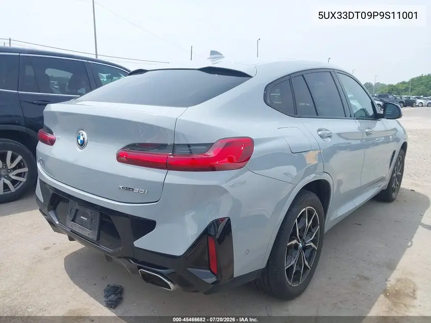 2023 BMW X4 xDrive30I VIN: 5UX33DT09P9S11001 Lot: 45466682