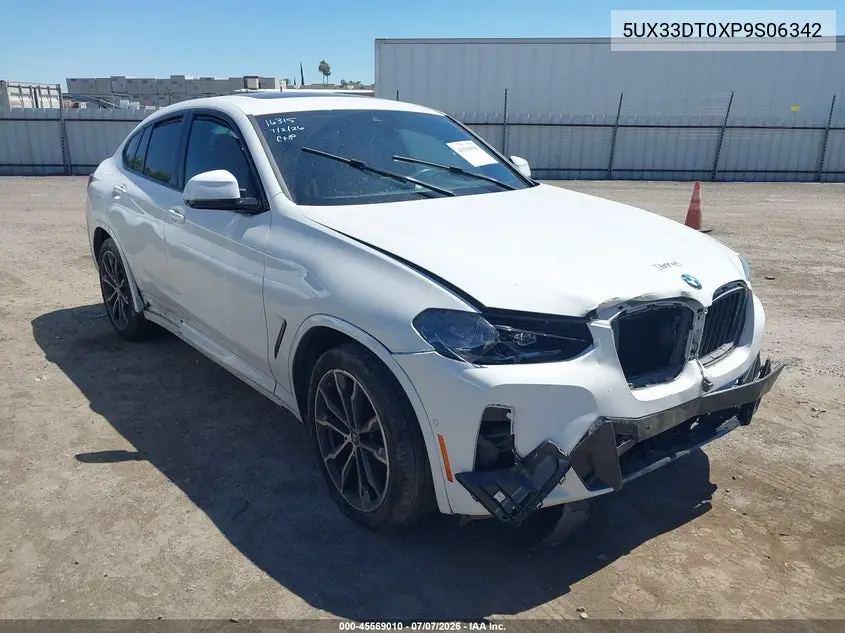 2023 BMW X4 xDrive30I VIN: 5UX33DT0XP9S06342 Lot: 45569010
