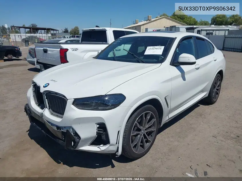 2023 BMW X4 xDrive30I VIN: 5UX33DT0XP9S06342 Lot: 45569010