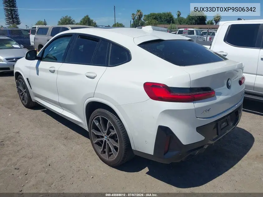 2023 BMW X4 xDrive30I VIN: 5UX33DT0XP9S06342 Lot: 45569010