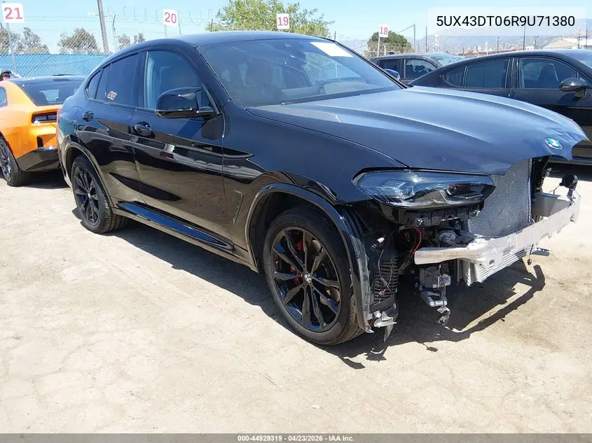 2024 BMW X4 M40I VIN: 5UX43DT06R9U71380 Lot: 44929319