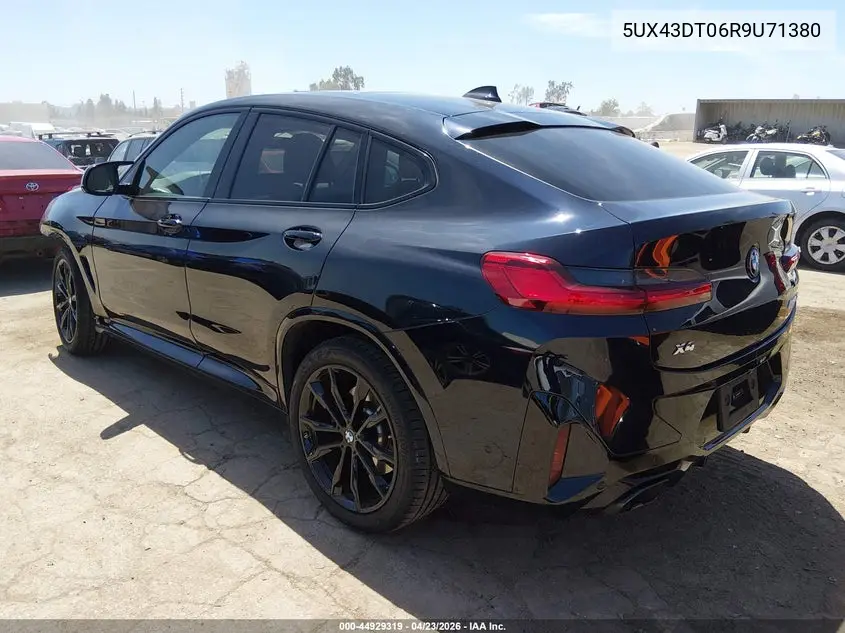 2024 BMW X4 M40I VIN: 5UX43DT06R9U71380 Lot: 44929319