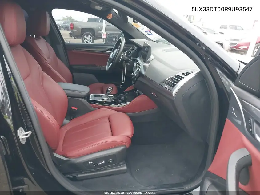 2024 BMW X4 xDrive30I VIN: 5UX33DT00R9U93547 Lot: 45022652