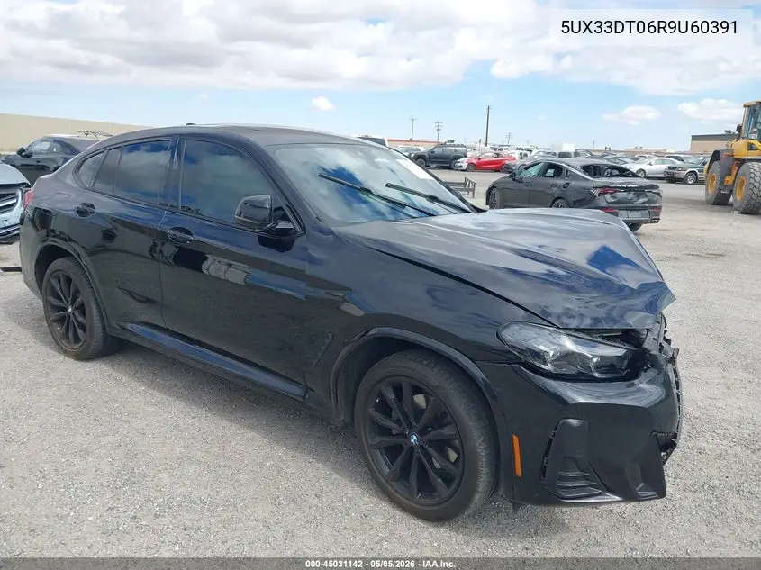 2024 BMW X4 xDrive30I VIN: 5UX33DT06R9U60391 Lot: 45031142
