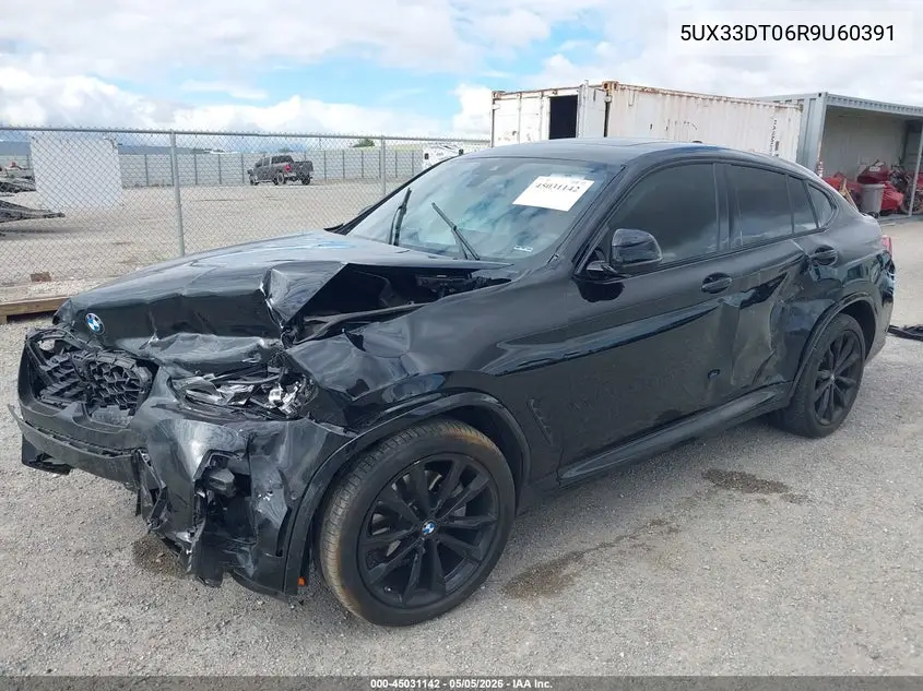 2024 BMW X4 xDrive30I VIN: 5UX33DT06R9U60391 Lot: 45031142