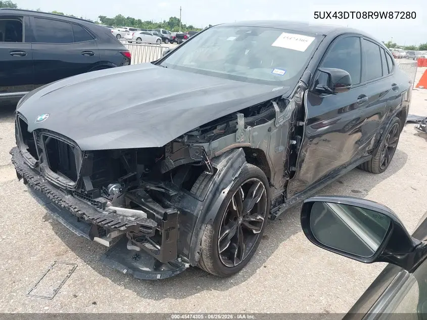 2024 BMW X4 M40I VIN: 5UX43DT08R9W87280 Lot: 45474305