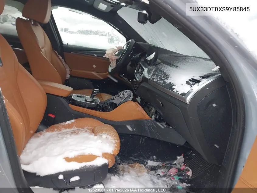 2025 BMW X4 xDrive30I VIN: 5UX33DT0XS9Y85845 Lot: 12523581x