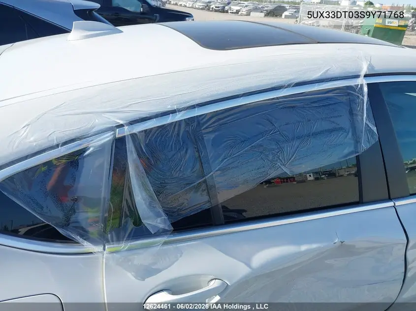 2025 BMW X4 xDrive30I VIN: 5UX33DT03S9Y71768 Lot: 12624461