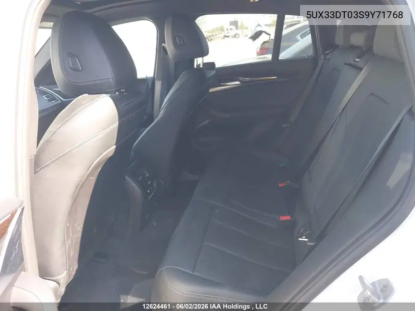 2025 BMW X4 xDrive30I VIN: 5UX33DT03S9Y71768 Lot: 12624461