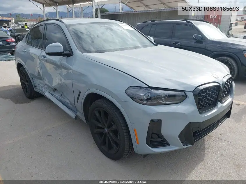 2025 BMW X4 xDrive30I VIN: 5UX33DT08S9185693 Lot: 45026890