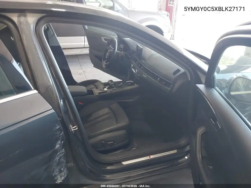 2011 BMW X5 M VIN: 5YMGY0C5XBLK27171 Lot: 45568301