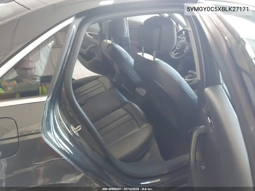 2011 BMW X5 M VIN: 5YMGY0C5XBLK27171 Lot: 45568301