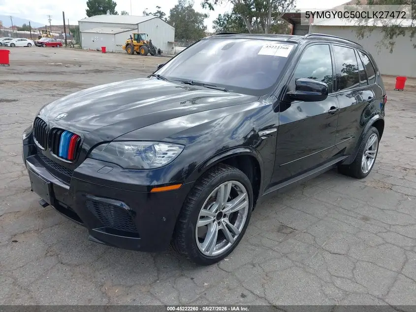 2012 BMW X5 M VIN: 5YMGY0C50CLK27472 Lot: 45222260