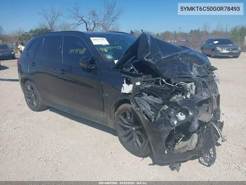 2016 BMW X5 M VIN: 5YMKT6C50G0R78493 Lot: 44941988
